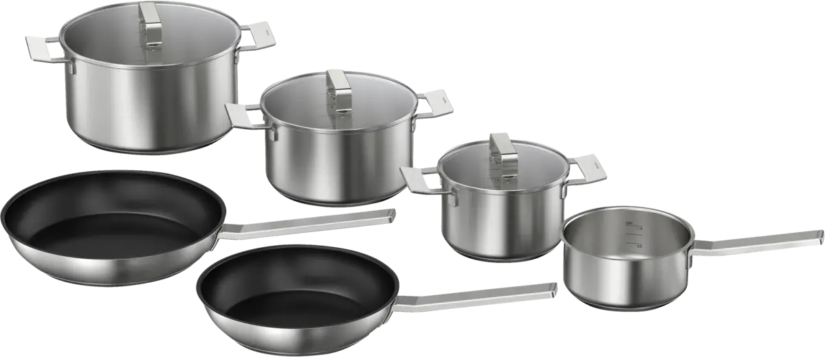 HEZ9SE060 6-delige pannenset