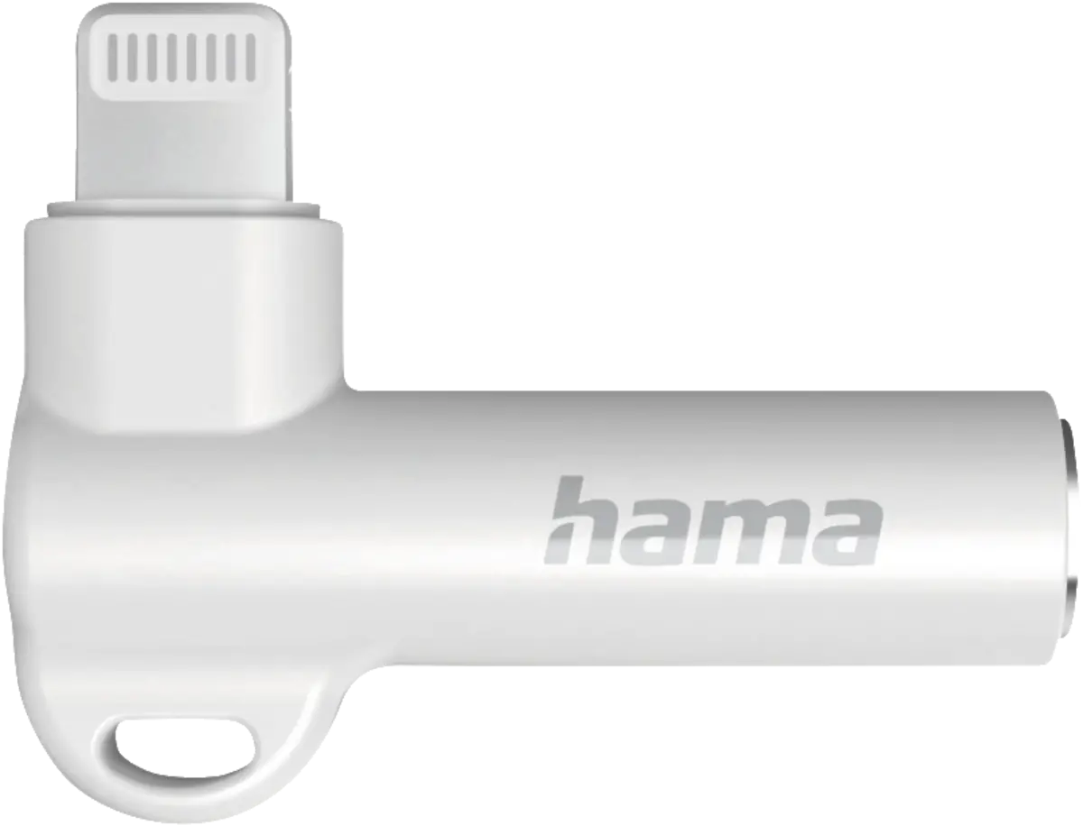 Aux-adapter Lightning u 3,5-mm-jack-aansluiting, 90 hoekstek