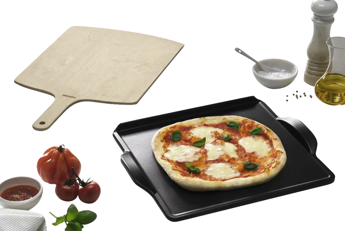 HBS 70 Gourmet Bak en Pizza steen