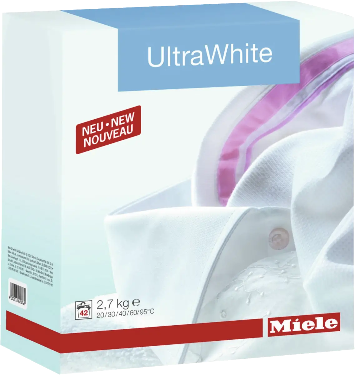 Hoofdwasmiddel UltraWhite 2,7 kg