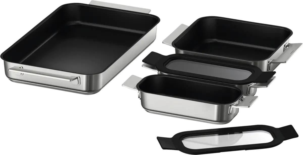 HZ9FF040 Flex pan set, 4 stuks