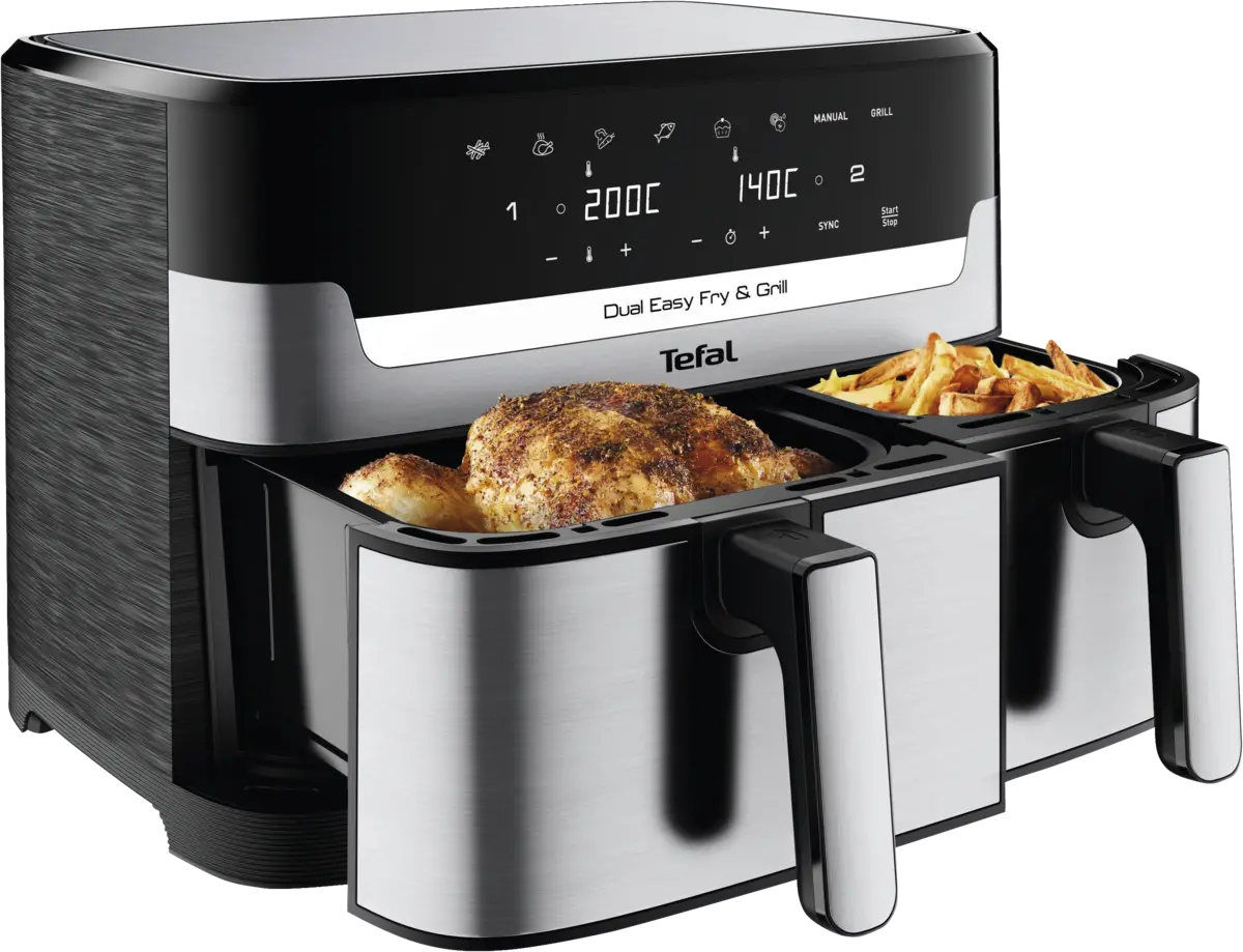 EY905D - Dual Easy Fry & Grill