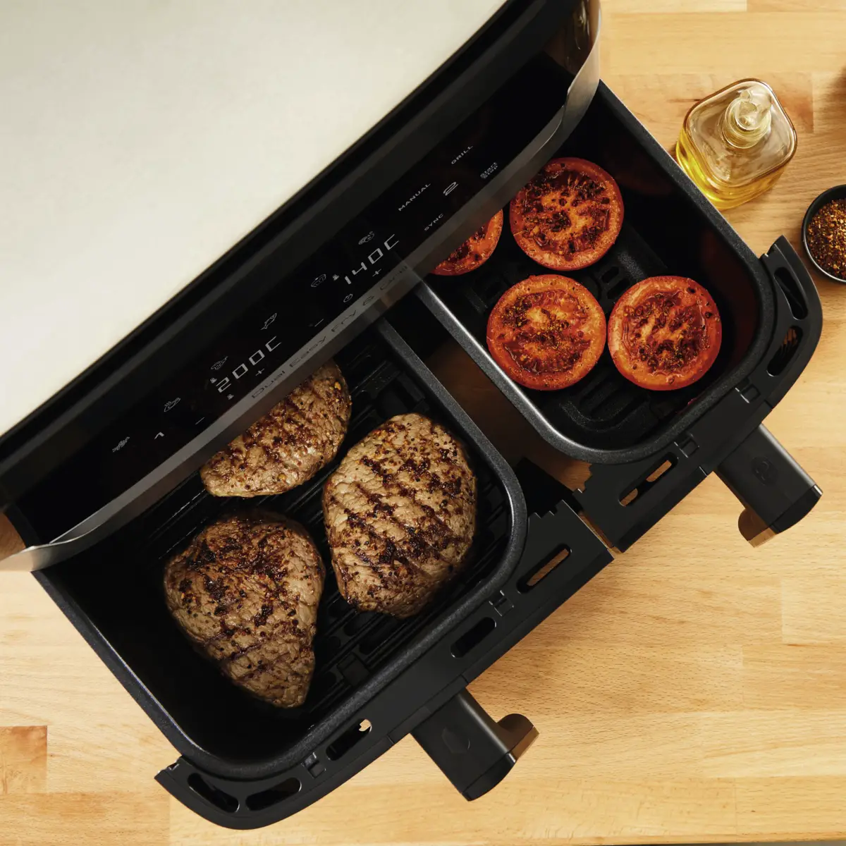 EY905D - Dual Easy Fry & Grill