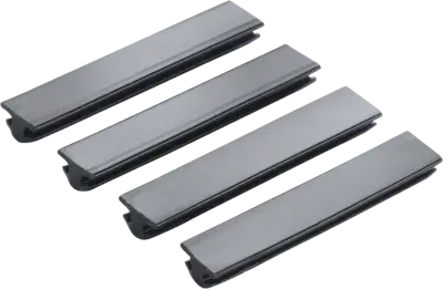 Siliconen onderzetters Gourmet Grillplatte Set - 4 stuks